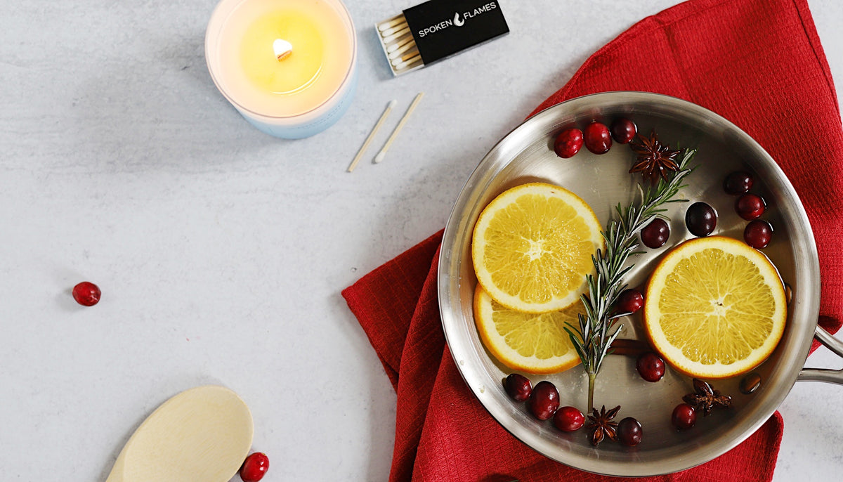 3 Ways to Scent Your Home for a Holiday Party Spoken Flames
