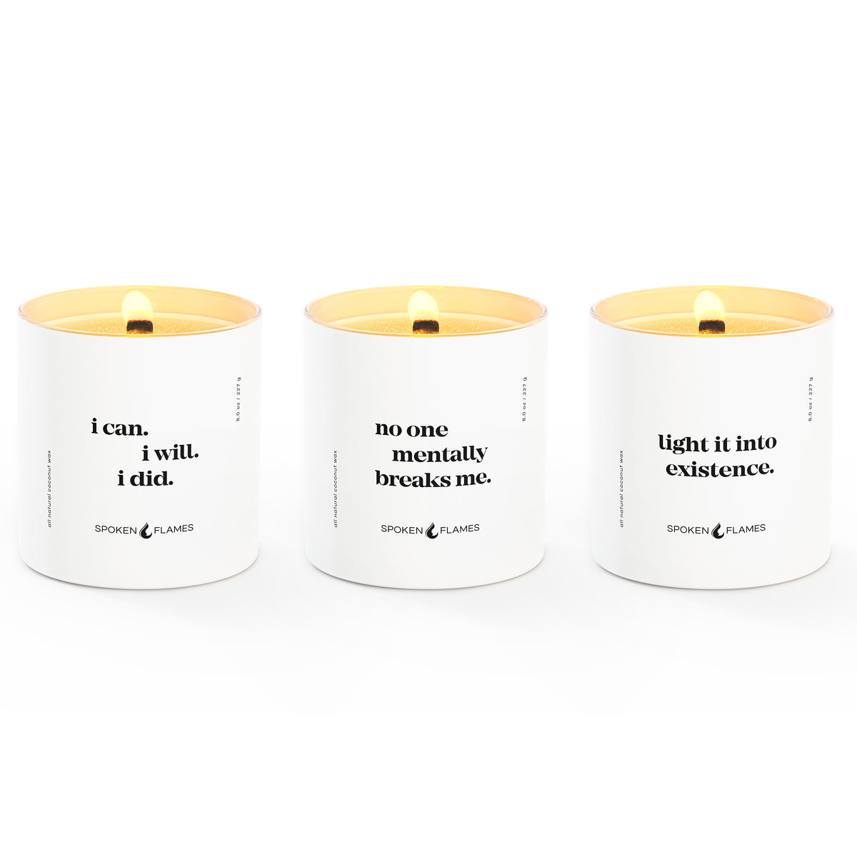 Coach Boxed Glass Candle in Multi
