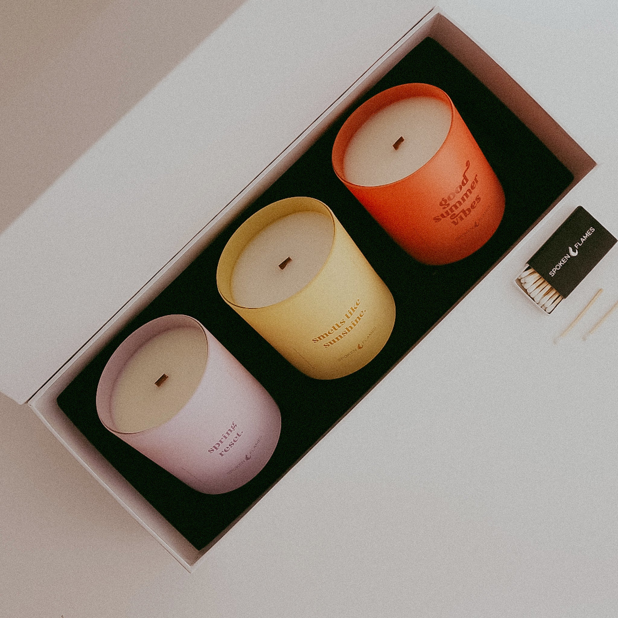 Spring Summer Candle Set